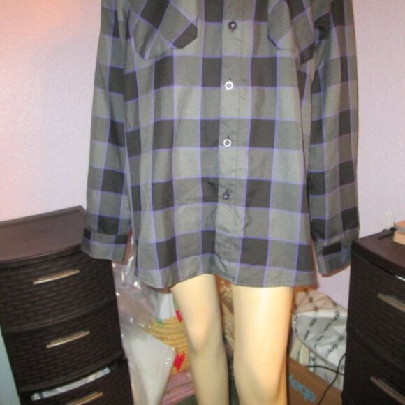 Dixxon Flannel Shirt Men’s Size 2X The Gift Relaxed Fit Purple Limited Edition - Picture 4 of 12